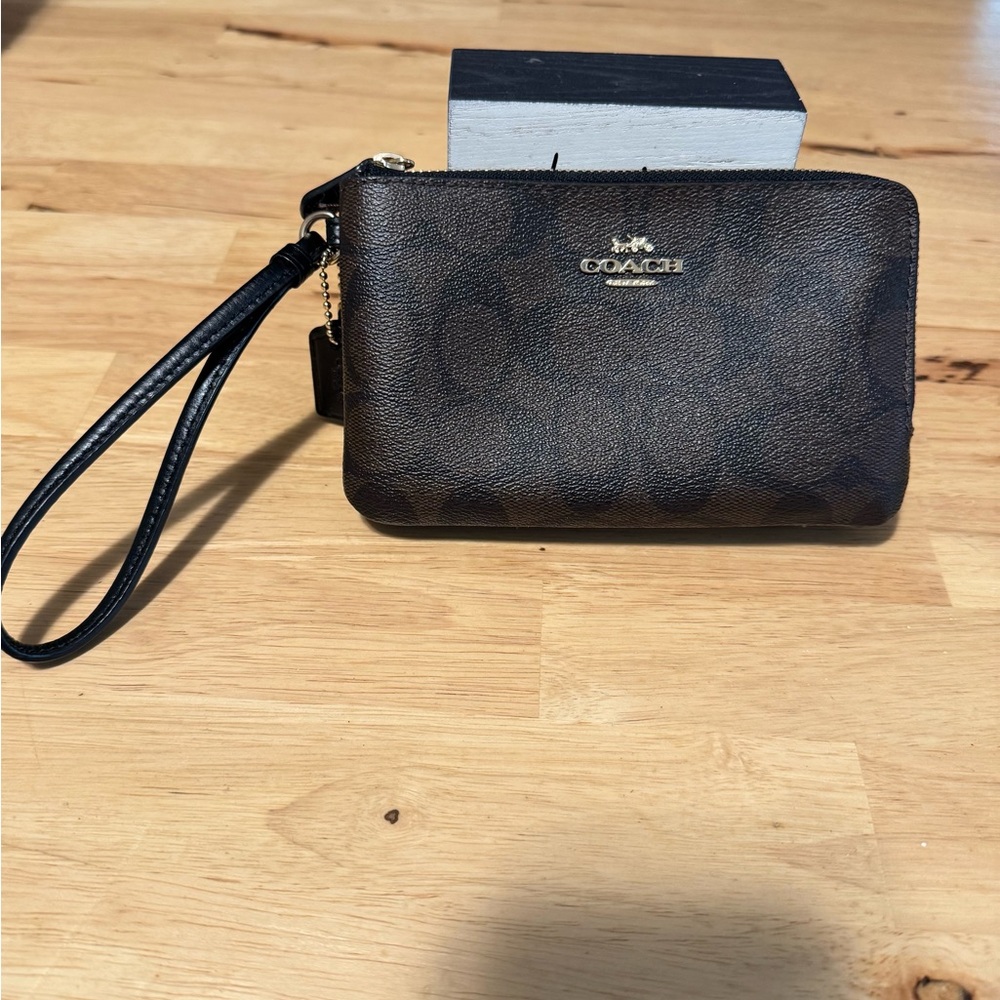 Coach Double Zip Wallet